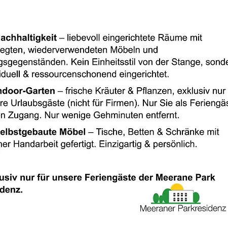 Meeraner Parkresidenz דירה מירן